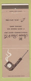 Matchbook Cover - Iwan Ries Tobacco Chicago IL
