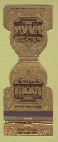 Matchbook Cover - The Old Gazebo Laredo TX