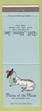 Matchbook Cover - Bill Marre Furs Mink St Louis MO