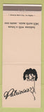 Matchbook Cover - Patricia's Women's Clothes Santa Ana CA