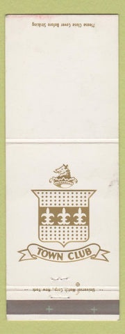 Matchbook Cover - Town Club Catering Great Neck LI NY WEAR