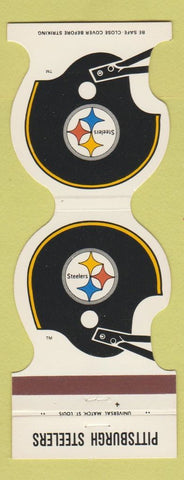 Matchbook Cover - Pittsburgh Steelers Football 1982 Hosmer Supply Post Trucking