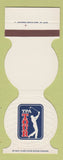 Matchbook Cover - TPA Golf Tour 1982