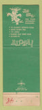 Matchbook Cover - Hawaiian Isle Resort Miami Beach FL Tiki