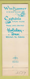 Matchbook Cover - Shipwreck Lounge Holiday Inn Mitchell SD girlie mermaid