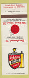 Matchbook Cover - Lou Malnati's Pizza Elk Grove Village Lincolnwood IL
