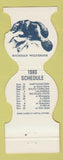 Matchbook Cover - Michigan Wolverines Football 1979 1980