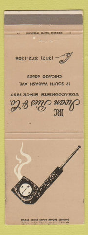 Matchbook Cover - Iwan Ries Tobacco Chicago IL