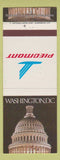 Matchbook Cover - Piedmont Airlines Washington DC