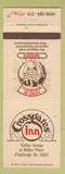 Matchbook Cover - Crossgates Inn Pittsburgh PA Wonderful Wanda's