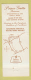 Matchbook Cover - Prince Grotto Restaurant Lowell MA