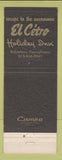 Matchbook Cover - El Cetro Holiday Inn Bethlehem PA