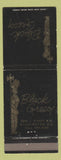 Matchbook Cover - Black Greco Washington DC