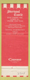 Matchbook Cover - Sherwood Castle  Lyons IL