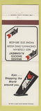Matchbook Cover - Ajax Brake Service Cincinnati OH
