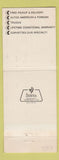 Matchbook Cover - Ajax Brake Service Cincinnati OH