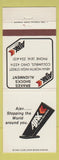 Matchbook Cover - Ajax Brake Service Columbus OH