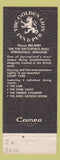 Matchbook Cover - The Golden Lion Inn Pub Springfield MO