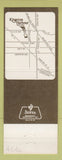 Matchbook Cover - Kingston Harbour Yacht Club Mount Prospect IL