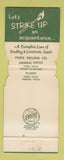 Matchbook Cover - Paris TX Milling Company Vernon Special X Poultry Feeds