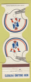 Matchbook Cover - New England Patriots Football 1982 White's North Chelmsford MA