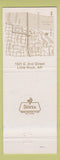 Matchbook Cover - Shrimp Oysters & Beerhaus SOB Little Rock AR