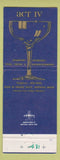 Matchbook Cover - Act IV Restaurant Detroit MI