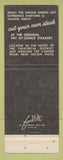 Matchbook Cover - Phil Lehr's Steak San Francisco CA