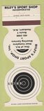 Matchbook Cover - Riley's Sport Shop Guns Hooksett NH