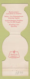 Matchbook Cover - Royal Ascot Supper Club Lincoln Park MI