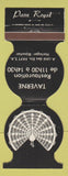 Matchbook Cover - Taverne Restaurant Paon Royal Brussels Belgium