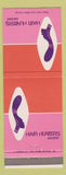 Matchbook Cover - Hair Hunters Salon Los Angeles Orange CA WEAR
