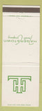 Matchbook Cover - Hagerstown Trust Company MD