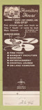 Matchbook Cover - Hamilton House Hot Springs AR