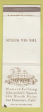 Matchbook Cover - The Sea Witch San Francisco CA WORN