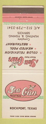Matchbook Cover - Sea Gun Resort Hotel Rockport TX