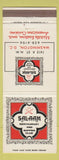 Matchbook Cover - Salaam Restaurant Supper Club Washington DC