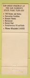 Matchbook Cover - San Clemente Inn CA