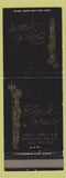 Matchbook Cover - Black Greco Washington DC