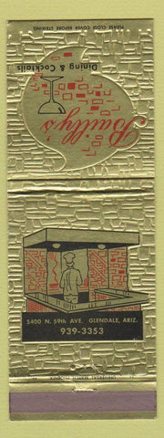 Matchbook Cover - Bailly's Restaurant Glendale AZ