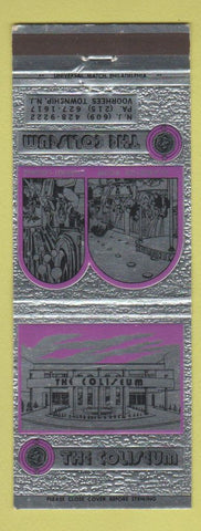 Matchbook Cover - The Coliseum Voorhees Township TN
