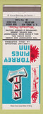 Matchbook Cover - Torrey Pines Inn San Diego CA La Jolla