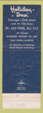 Matchbook Cover - Holiday Inn Oak Lawn IL Knights Arms