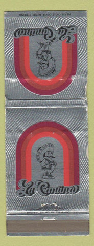 Matchbook Cover - La Cantina Mexican Food Bloomington MN WEAR