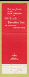 Matchbook Cover - Pete Friedel's Bavarian Inn Memphis TN