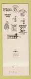 Matchbook Cover - Barclay Jack's Restaurant Oakland CA Tempe AZ WEAR