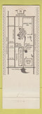 Matchbook Cover - Back Stage Scottsdale AZ Movie Stars