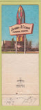 Matchbook Cover - Jerome J Crane Funeral Home