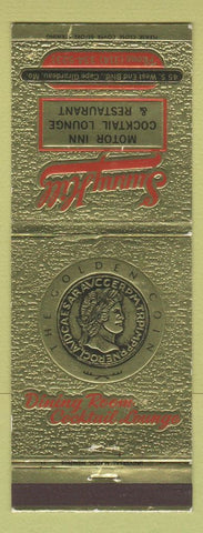 Matchbook Cover - Sunny Hill Motor Inn Restaurant Cape Girardeau MO