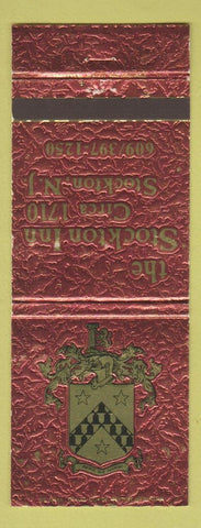 Matchbook Cover - Stockton Inn NJ